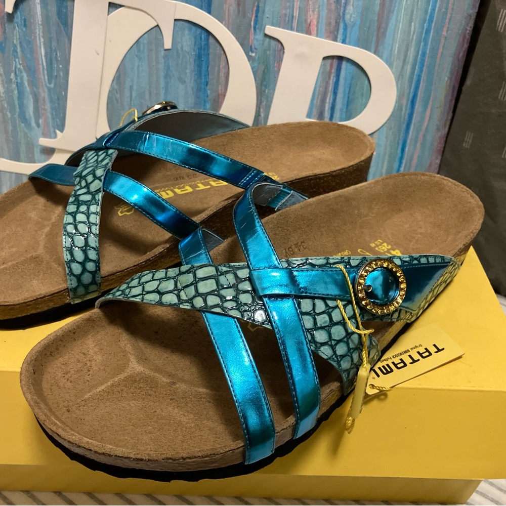 Tatami Birkenstock Summer Open Toe Shoe/Sandal.  Comfort Support High Quality 10
